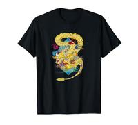 Ukiyo-e Series Il Drago d'oro più Forte Maglietta