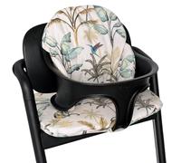 Ukje 3 cuscini compatibili con CYBEX Lemo - Spessore - Tessuto di cotone traspirante 100% cotone Oeko-Tex - Fodera impermeabile - Realizzato a mano in UE (Forest)
