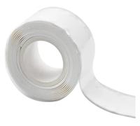 UKkarkafp Nastro autoagglomerante in gomma | Bianco, 2,5 cm x 100 cm x 1 mm, Utilizzo: perdite da tubi, isolamento di fili e cavi