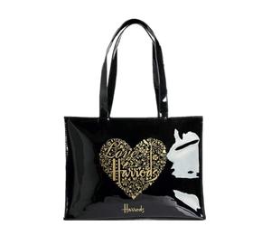 UKKD Borsa Donna Riutilizzabile In Pvc Borsa Eco-Compatibile Da Donna London Shopper Bag Impermeabile, Grande