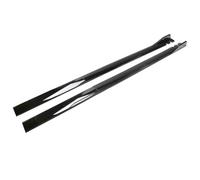 Uklal 2 PCS Auto ABS Spoiler Gonna Laterale, per Golf 4 2018-2024 Minigonne Laterali Rocker Pannello Estensione Car Accessori,A