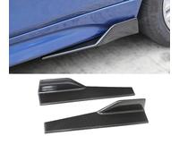 Uklal 2 PCS Auto ABS Spoiler Gonna Laterale, per Toy-OTA CHR 2019-2024 Minigonne Laterali Rocker Pannello Estensione Car Accessori, B/Carbon Fiber Texture