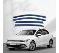 Uklal 4PCS Auto Deflettori Aria, per Golf 8 MK8 2020-2024 Deflettori d'Aria Antiturbo Antipioggia e Antivento Protezione dalle Intemperie