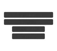 Uklal Auto Fibra Carbonio Protezione del davanzale della portiera, per Je-EP Avenger 2023-2024/Je-ep Wrangler 2018 Antiusura AntiGraffio dell'auto Styling Accessori,4PCS