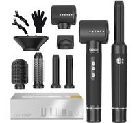 UKLISS Hair Styler 7 in 1 Pro, Hair Dryer & Spazzola Asciugacapelli Set con Arricciacapelli Automatico, Spazzola ad Aria Calda, Thermal Brush, Spazzola Lisciante Capelli, Regali per Donne Styling