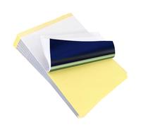 UKOFEW 20 Fogli Tattoo Transfer Paper,Carta Tatuaggi Temporanei Carta Ectografica Tattoo,4 Strati Formato,Carta per Trasferimento di Tatuaggi per Stampanti a Mano Libera e Sensibili al Calore