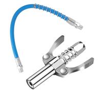 UKOFEW G Grasso Pistola Accoppiatore,Testina per ingrassatore G Coupler,Ingrassatori Testine con Tubo da 30cm,per Tutti Pressa per Grasso
