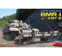 1:35 Miniart Ukrainian Bmr-1 W/Kmt-9 Kit MA37043 Modellino