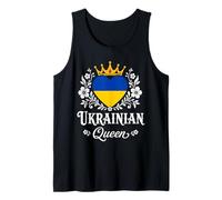 Ukrainian Queen Ukraine Flag Proud Ukrainian Woman Canotta