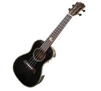 Ukuele In Ebano Da 23 Pollici Finitura Pomello Chiuso Lucido Mini Chitarra Da Concerto A 4 Corde Ukuele Con Corde Di Ricambio Ukulele Kit