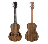 Ukulele 23/26 Pollici Concerto Tenore Ukulele Legno Di Noce 18 Tasti Quattro Corde Hawaii Chitarra Strumenti Musicali Ukes con Kits(23)