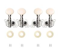 Ukulele 2L2R Tuning Peg Machine Head Tuners con viti di montaggio durevoli