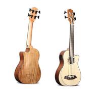 Ukulele acustico in legno massello di abete