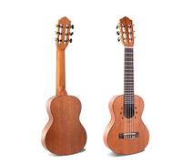 ukulele adulti 28 "Tutto In Mogano Mini Matte Chitarra Acustica Baritona Elettrica 6 Corde Ukulele Pickup Installati Da Viaggio(A)