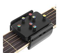 Ukulele Aid Black Chord Assisted Learning Tools Practice Assistant Accessori per principianti (ukulele booster)