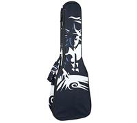 Ukulele Bag The Sun Dod Con Una Torcia Ukulele Custodia per Soprano Tenore Concert 23 Pollici 10 MM Spessore Morbido Imbottito Cinghie Regolabile Gig Bag