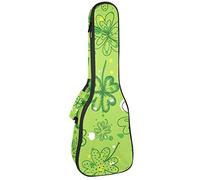 Ukulele Borsa Chiodi di Garofano Modello Ukulele Custodia per Concerto Soprano Tenore 23 Pollice 10 MM Spessore Morbido Imbottito Cinghie Regolabile Gig Bag