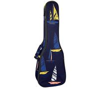 Ukulele Borsa Colorata Barca a Vela Blu Navy Sfondo Ukulele Custodia per Soprano Tenore Concert 23 Pollice 10 MM Spessore Morbido Imbottito Cinghie Regolabile Gig Bag
