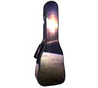 Ukulele Borsa Planet In Starri Night Ukulele Custodia per Soprano Tenore Concert 23 Pollice 10 MM Spessa Morbida Imbottita Cinghie Regolabile Gig Bag