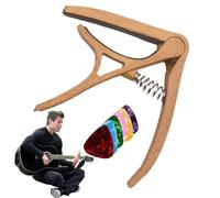 Ukulele Capo Set, Acoustic Guitar Capo, Nylon Guitar Capo, Electric Guitar Capo Set, Guitar Capo with Picks, Multipurpose Guitar Capo, User-Friendly Guitar Capo, Ukulele Capo for Beginners