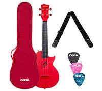 Cascha Carbon Concert Ukulele Set RD