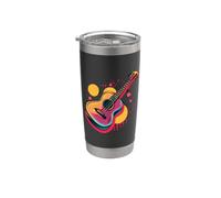 Ukulele Cartoon Look Cavaquinho Bicchiere termico in acciaio inox doppia parete