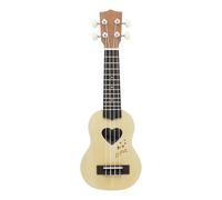 Ukulele Chitarra A Quattro Corde Per Principianti Con Ukulele A Forma Di Cuore Da 17 Pollici