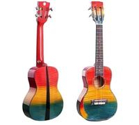 Ukulele Chitarra Acustica Dal Design Unico Per Ukulele Da Concerto In Legno Massello