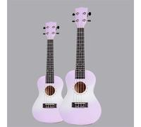 ukulele Chitarra Colorata Ukulele Professionale Da 23 Pollici Per Principianti Con Accessori(Color:Purple)