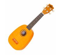 Ukulele Chitarra Hawaii Uke Soprano Hula Guitar Corde Nylon Forma Ananas Giallo