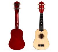 Ukulele chitarra in legno per bambini con corde di nylon di ECOTOYS