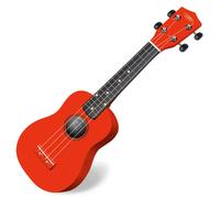 Classic Cantabile US-100 RD Ukulele soprano rosso
