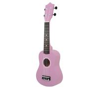 Ukulele Colore Chitarra In Legno Regali Per Chitarra Hawaiana Principianti A Pizzico Strumento Musicale A Quattro Corde Ukes con Kits(Pink)