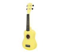 Ukulele Colore Chitarra In Legno Regali Per Chitarra Hawaiana Principianti A Pizzico Strumento Musicale A Quattro Corde Ukes con Kits(Yellow)