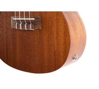 GEWA Manoa K-CO-E Sapelli - Ukulele acustico, opaco, con custodia