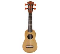 Ukulele Da 16 Pollici A 4 Corde In Legno Di Abete Rosso Compatto Solido Ideale Per Principianti E Professionisti Durante I Viaggi E Le Sessioni Musicali Con Suono Caldo E Facile Da
