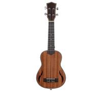 Ukulele Da 21 Pollici 4 Corde Chitarra Hawaiana In Mogano Mini Guitarra Ukulele Con Corde Per Borsa Accordatore Capo Ukulele(Ukulele set)