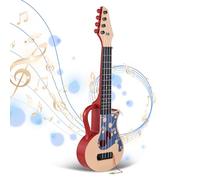 Ukulele da 54 cm con plettro Nota Musicale Design Palmare per Principianti Musica Piccola Chitarra Strumento a Corde in Nylon