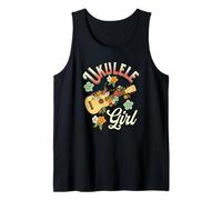 Ukulele da Donna Hawaiano per Ragazze hawaiane Canotta