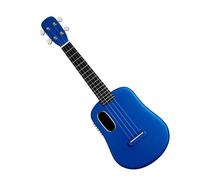 Ukulele Da Viaggio Per Chitarra Ukulele In Fibra Di Carbonio Blu Da 23/26 Pollici Con Custodia Per Principianti Di Musica Ukulele Kit (Color : 23 inches)