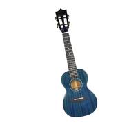 Ukulele Elettrico-audio In Mogano Da 23 Pollici Con Parte Superiore Solida Guida Per Principianti Per Suonare E Cantare In Stile Fingerstyle Ukulele Professionale(Blue)