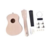 Ukulele Fai Da Te Kit Fai Da Te Strumento Hawaii Chitarra Lavoro Manuale Supporto Pittura Assemblaggio Per Strumento Musicale Amatoriale Ukes con Kits