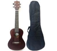 Ukulele Fondo E Fasce Con Corpo In Palissandro Per Ukulele Da 24 Pollici Con Custodia Morbida Per Esercitarsi E Suonare