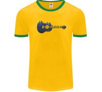 Ukulele Foresta Chitarra Musica Chitarrista Uomo Ringer