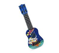 Ukulele Giocattolo a 4 Corde, Mini Ukulele per Bambini Facile da Usare, qualità del Suono Ricca, Leggero per la Prima Educazione dei Bambini (Blue)