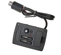 Ukulele Guitar Piezo Pickup Preamp 2-Band EQ Equalizer Tuner System Per Parti Di Chitarra Acustica Accessori per Chitarra Acustica