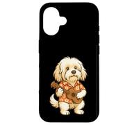 Ukulele Havanese che suona la chitarra Hawaii - Funny Dog Mom Dad Custodia per iPhone 16