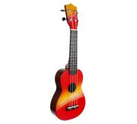 Ukulele in Legno da 21 Pollici, Mini Chitarra Acustica | Set 1 Pezzo, Stile Creativo Dipinto, Facile da Tenere e Trasportare, Applicazione Semplice