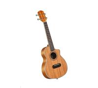 Ukulele in legno massello da 23 pollici con design a spalla mancante, perfetto per principianti ukulele professionale
