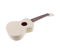 Ukulele Kit fai da te 23 pollici Ukulele con tastiera in palissandro Kit di pittura per attività familiari Hawaii Chitarra Progetto di lavoro manuale